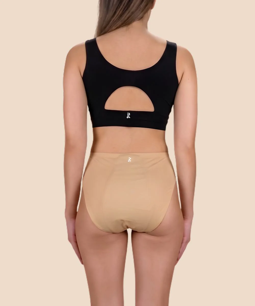 Calzón Regula Modelo Barbara Beige
